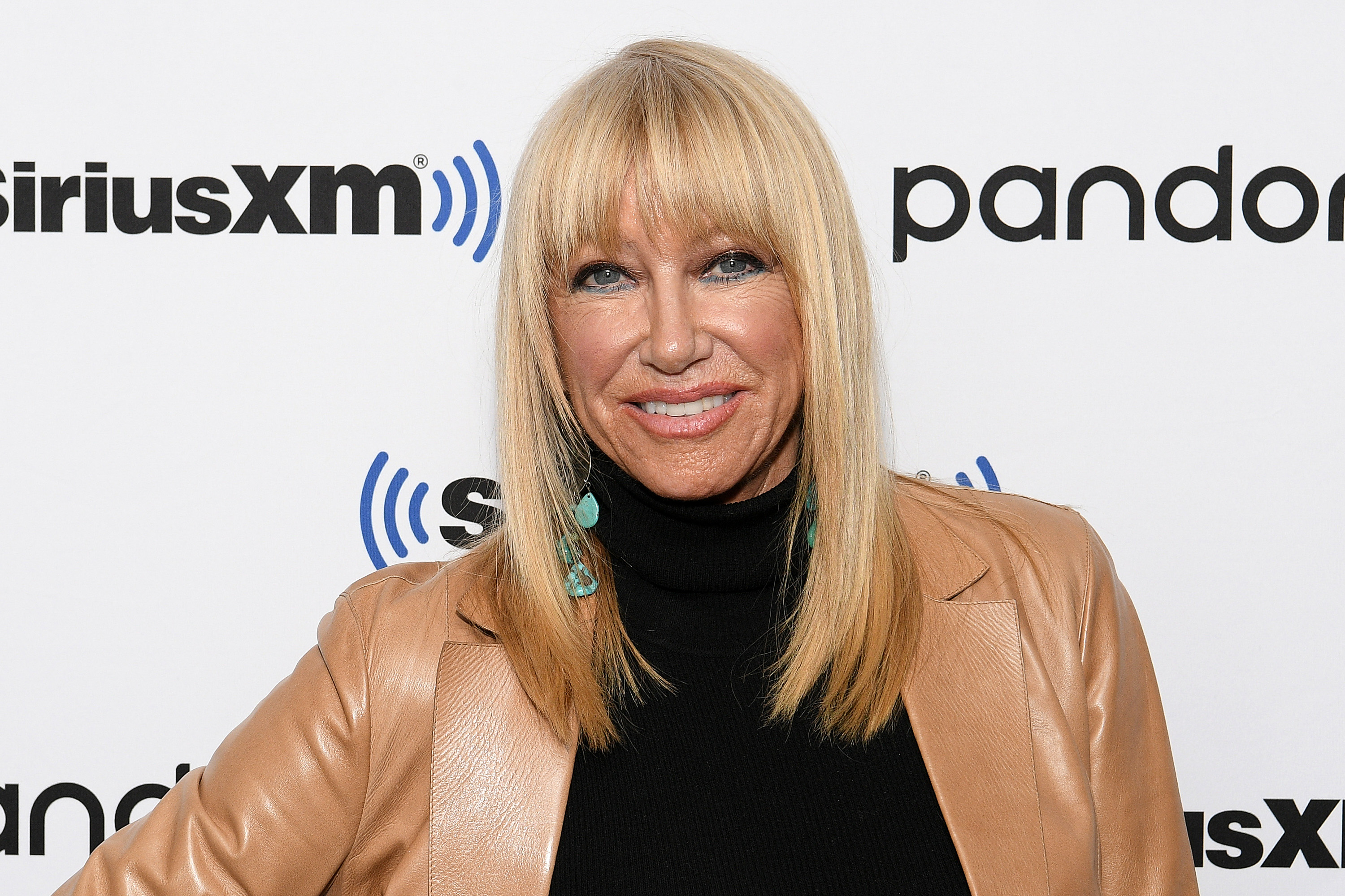 Suzanne Somers at SiriusXM Studios in New York City
