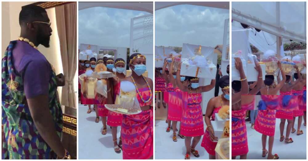 Kojo Jones: Video Of Dowry Presentation At Traditional Marriage Of Business Mogul Drops