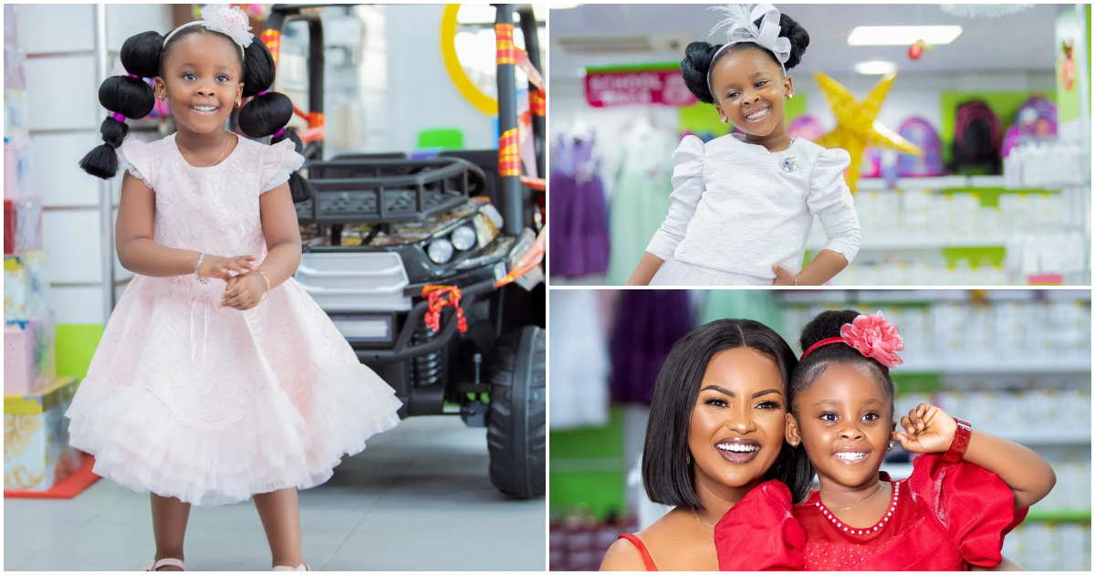 Top 5 fashion moments of Nana Ama McBrown's daughter Baby Maxin in 2022 that went viral
