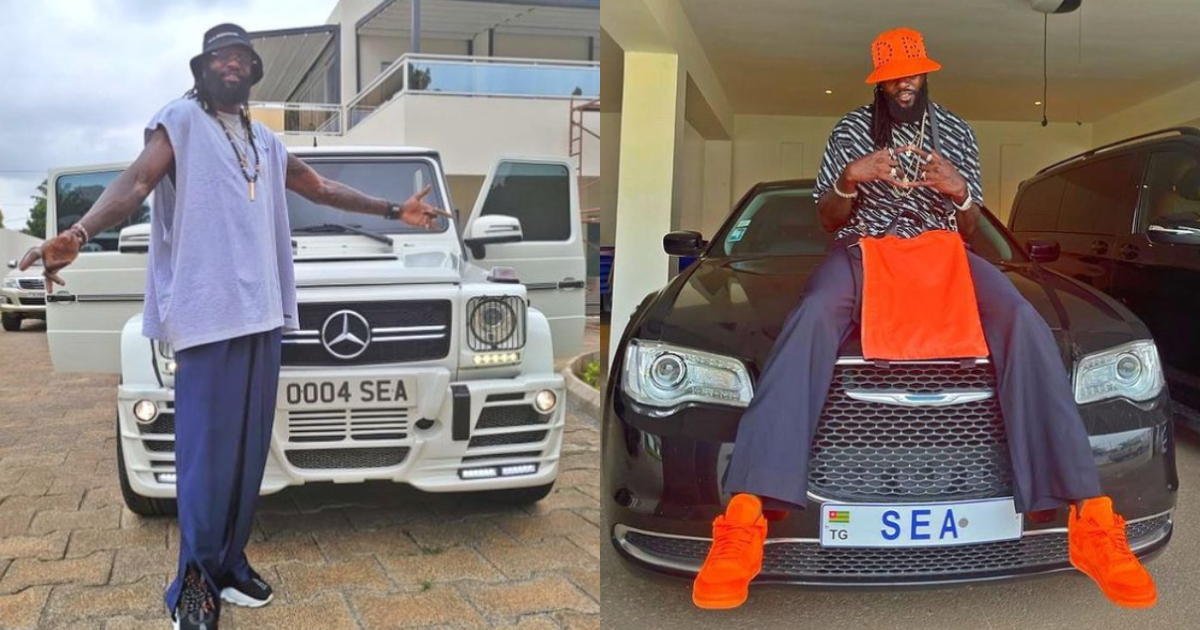 Emmanuel Adebayor proves he's rich as he flaunts his expensive cars in new photo