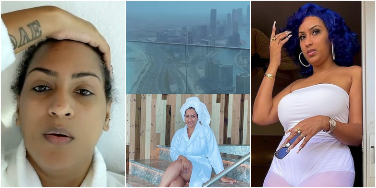 Juliet Ibrahim causes stir as she flaunts her thighs in no-makeup photos from her trip to Dubai
