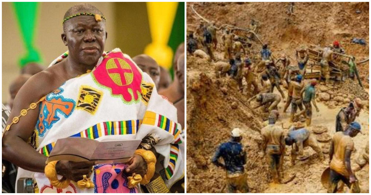 Illegal mining: Asantehene Otumfuo Osei Tutu II questions lack of willpower to address menace