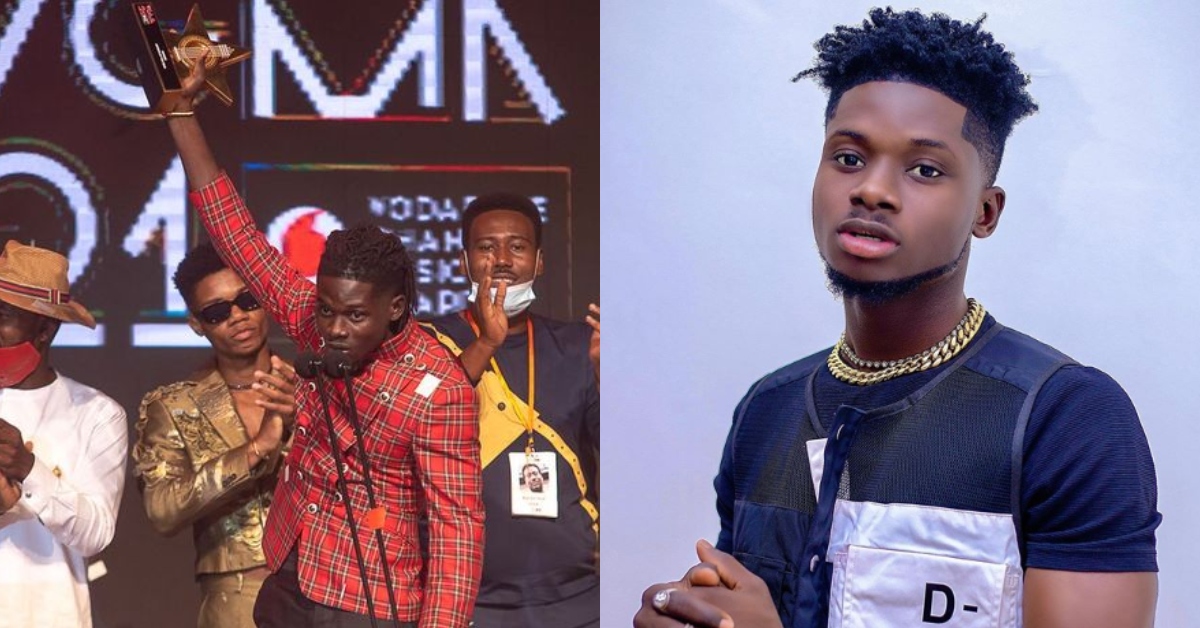 From Fadama, I did not expect this - Kuami Eugene after winning Artiste of the Year Award