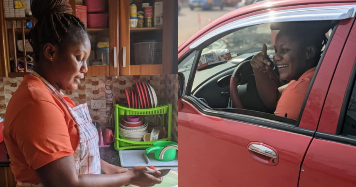 Meet Maame Esi Foriwah the Ghanaian journalist now Uber driver and mobile caterer