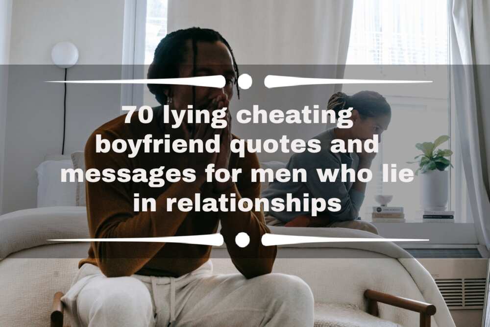 lying cheating boyfriend quotes