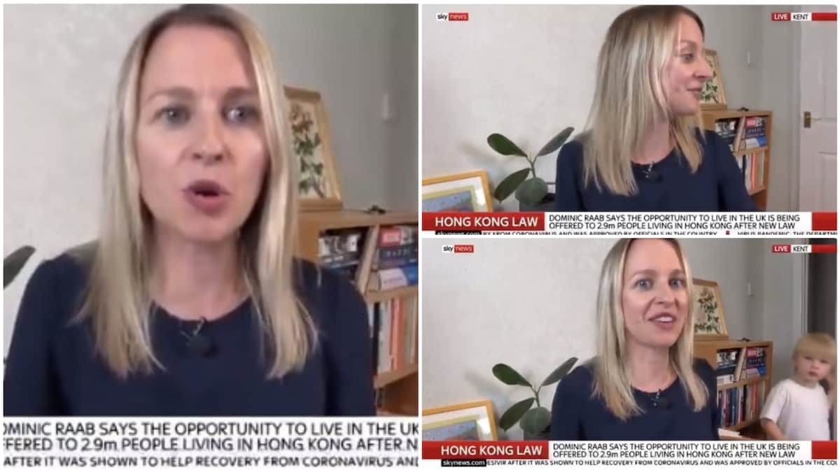 A collage of the Deborah on Sky New live TV. Photo source: Twitter/Scott Bryan