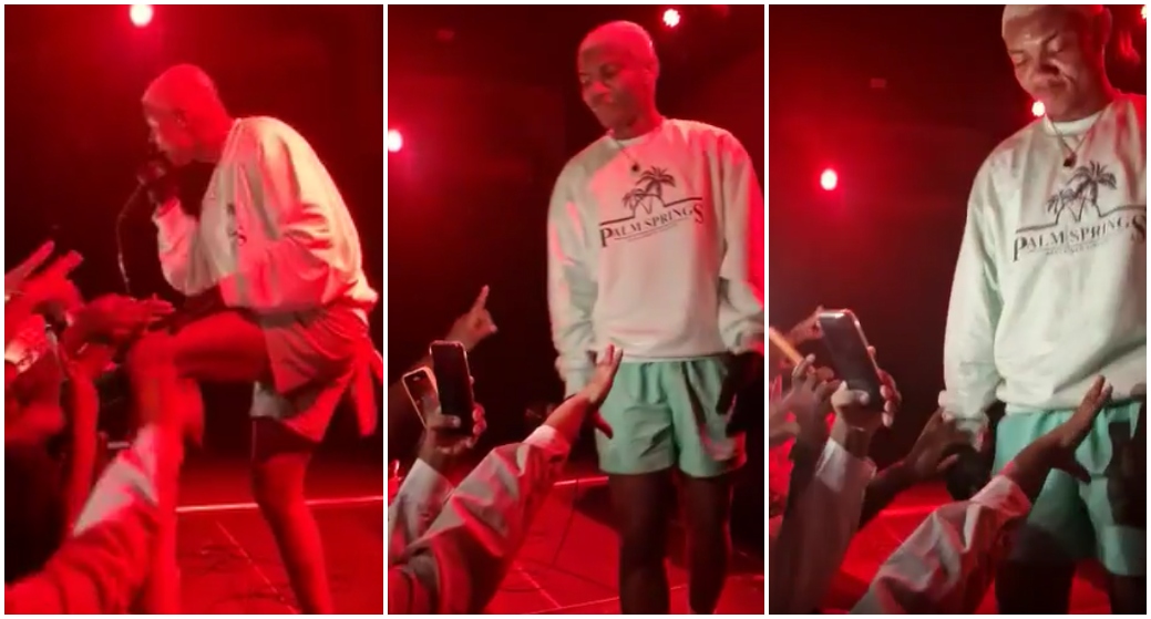 Kidi: Ghanaian Musician Performs In Cologne, Germany; Gets Held And Touched By Excited Female Fans