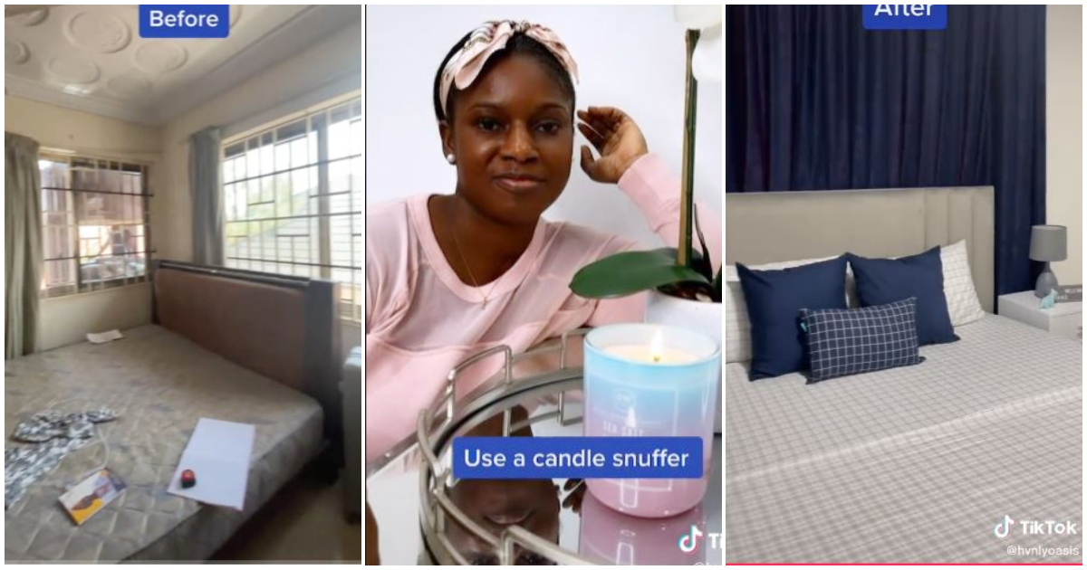 Lady transforms boys' room into a classy hotel-looking room, netizens can't believe it
