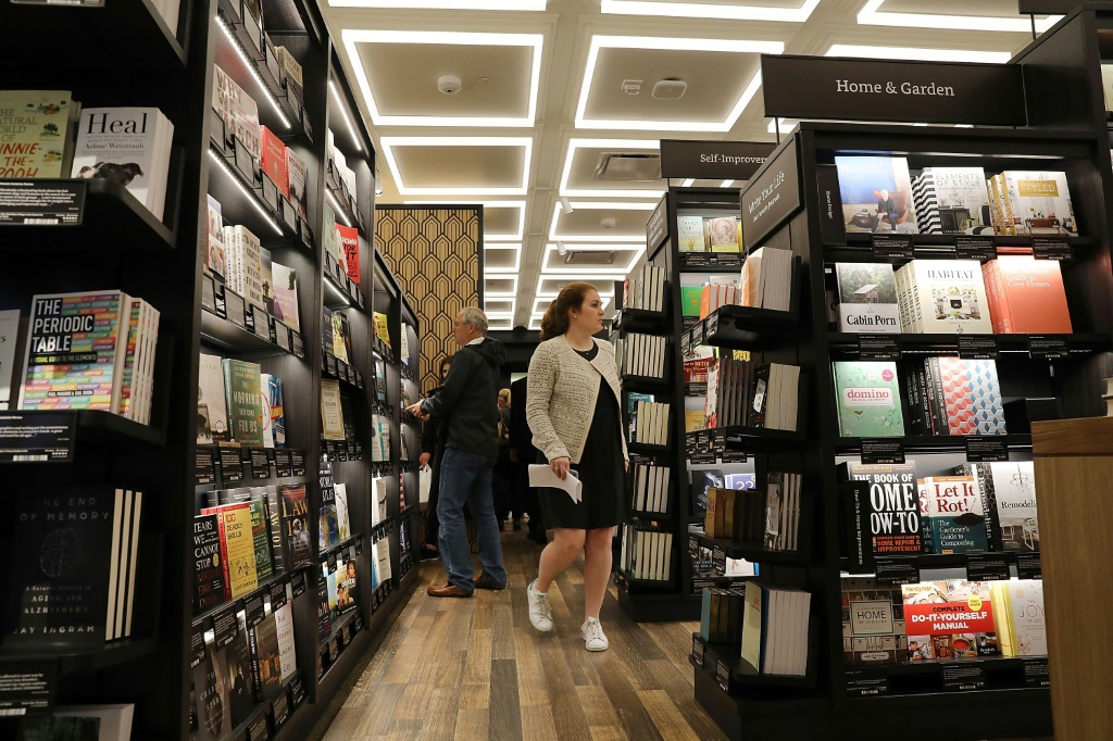 US consumers spent more money in books, sporting goods and musical instrument stores