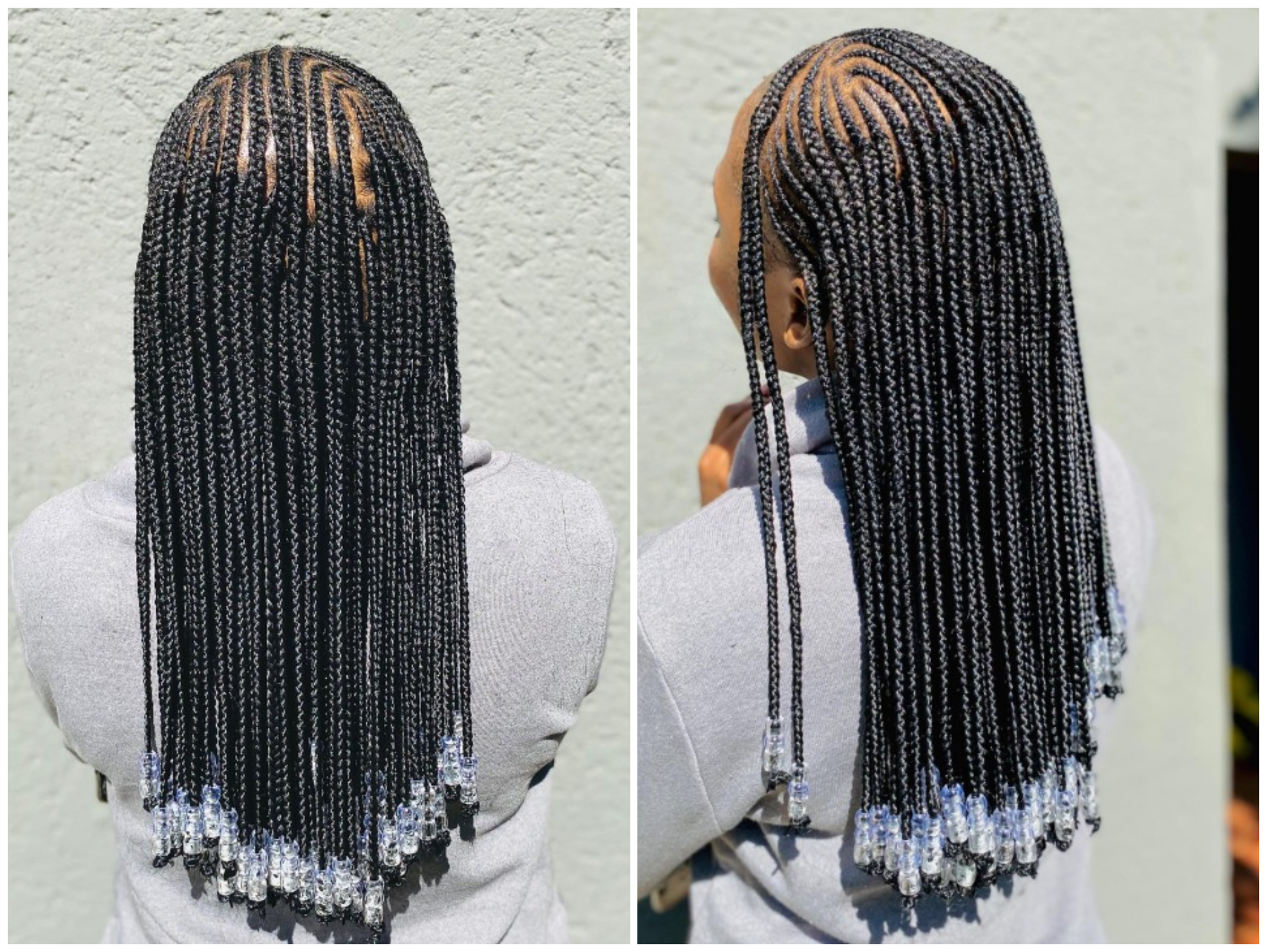 30 fancy knotless braids with beads ideas to try today - YEN.COM.GH
