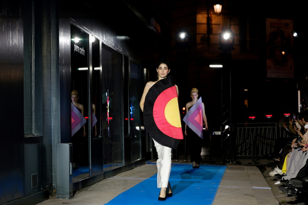 Pierre Cardin made a Paris comeback at the last womenswear week in March
