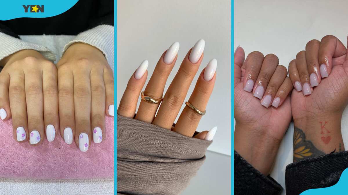 20 Coffin French Tip Nails That You Must Try In 2024 | White tip nails,  Long acrylic nails, Nails