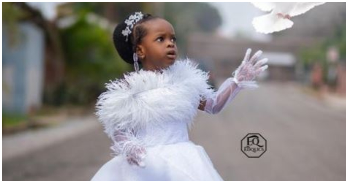 Ohemaa Woyeje's Angelic Daughter Loved Up On Her 3rd Birthday