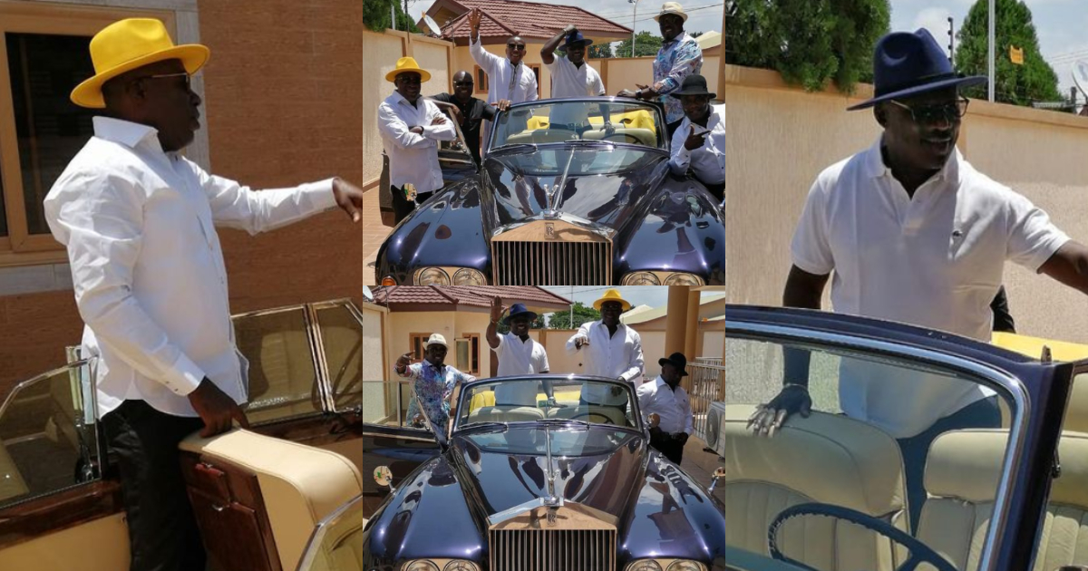 Too much money - Fans say as Despite & friends show off in one of his luxurious cars, photos drop