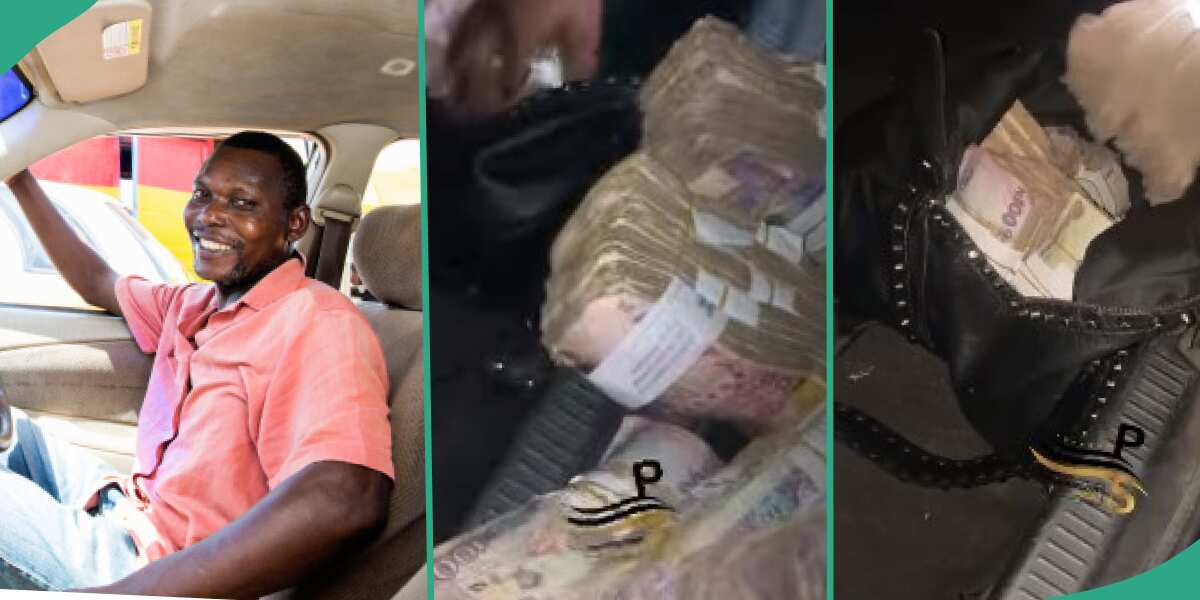 Rivers taxi driver finds huge bag of money in his car