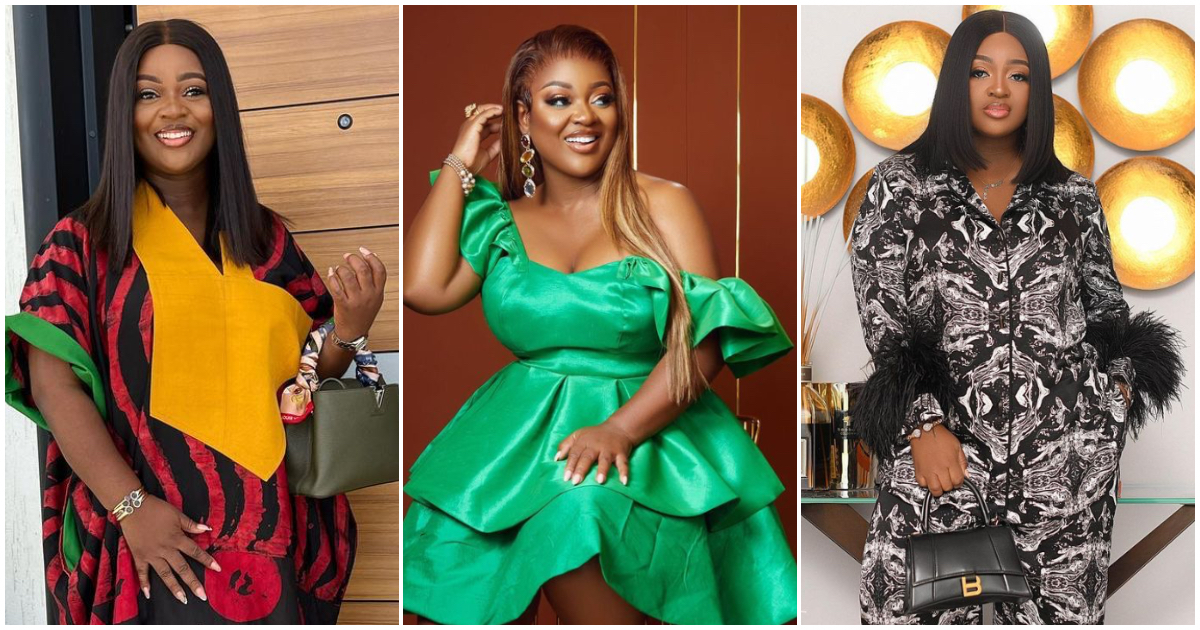 Celebrity Styles: 5 Times Jackie Appiah Inspired Ghanaians In The Diaspora With Her Dazzling Tie & Dye Dresses