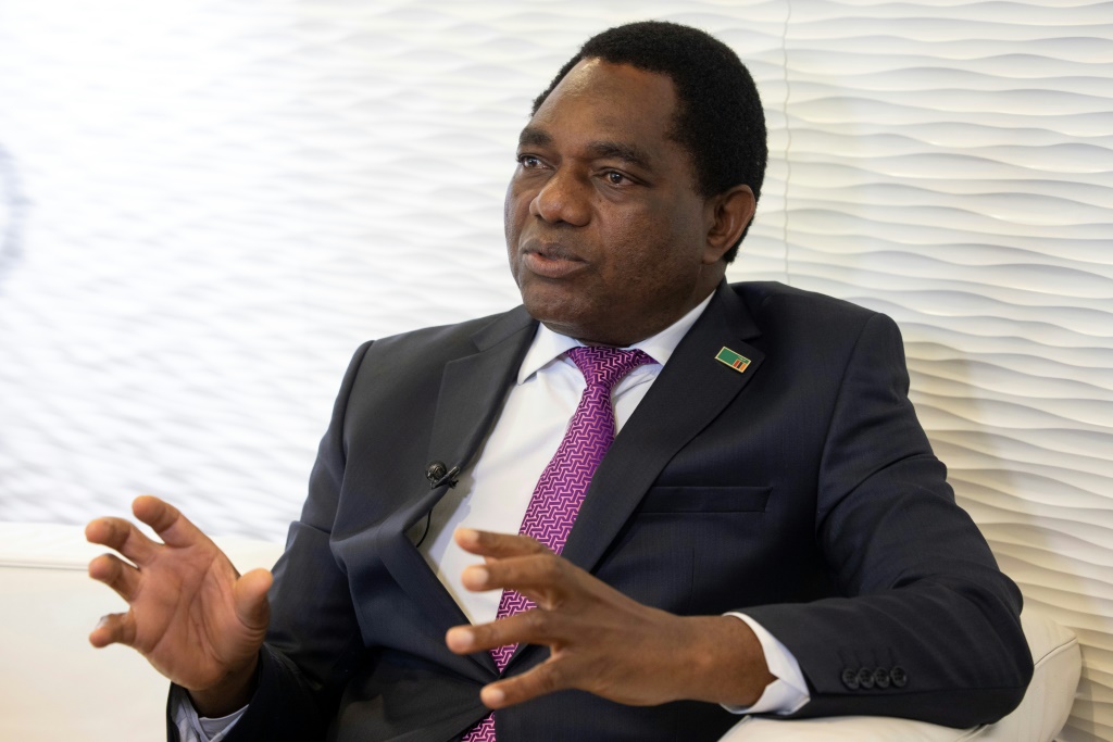 Zambian President Hakainde Hichilema urged official and private creditors to meet to resolve the impasse over a debt deal