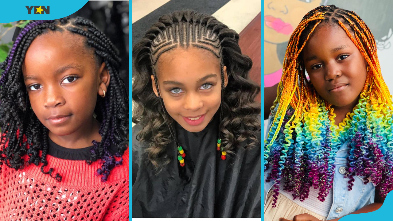 50+ beautiful African braids for kids: nice hairstyles to try
