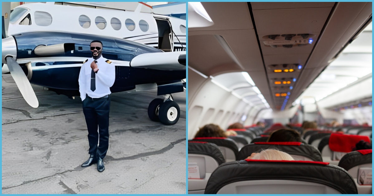 Ghanaian man celebrates as he becomes pilot: "I'm officially A B200 type rated pilot"