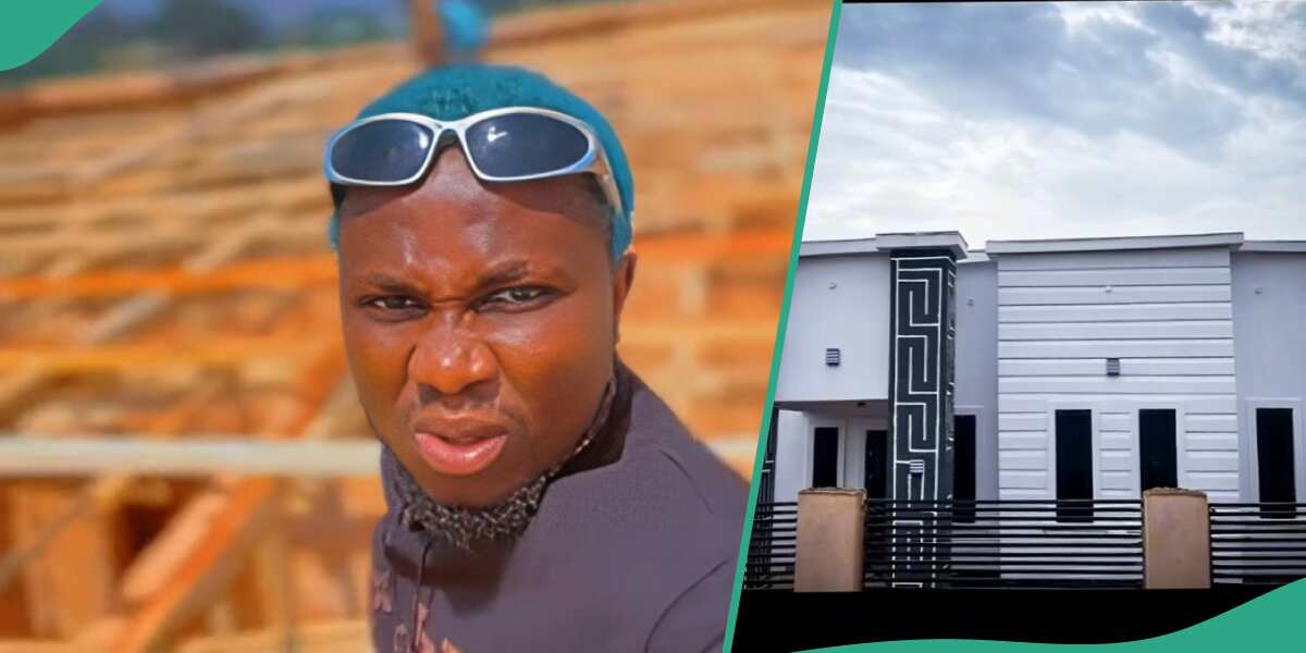 Young Nigerian man shares video of his new house