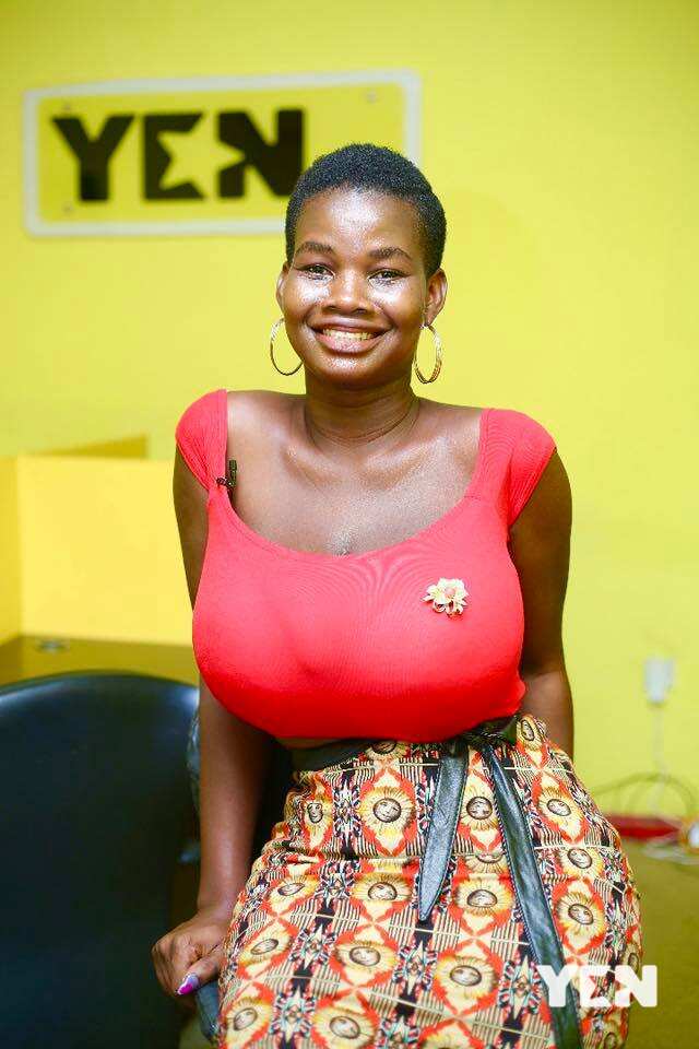 Meet Pamela Watara, the 21-year-old Ghanaian model with the largest & heaviest 'melons'