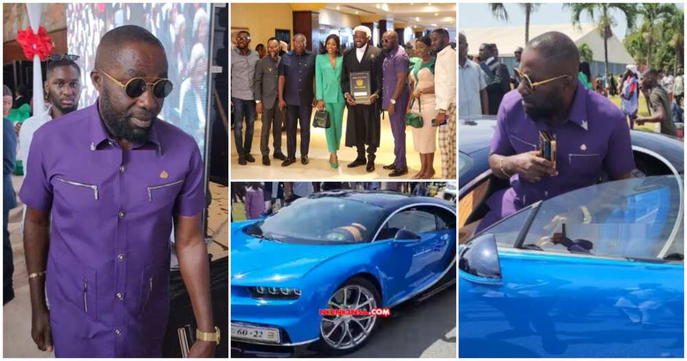 Despite's Bugatti at son's call to the Ghana Bar