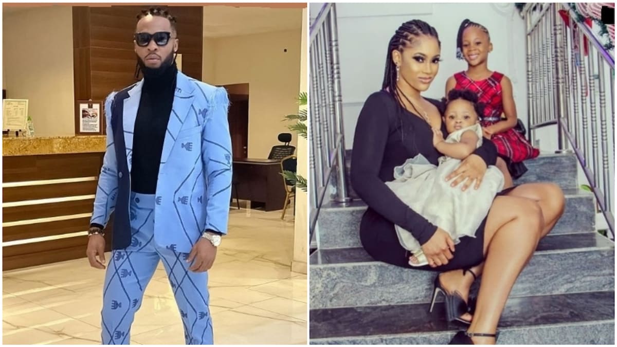 Reactions as reports claim Flavour married first baby mama Sandra