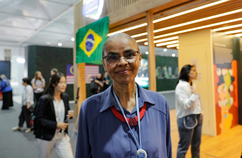 Brazilian politician and environmentalist Marina Silva