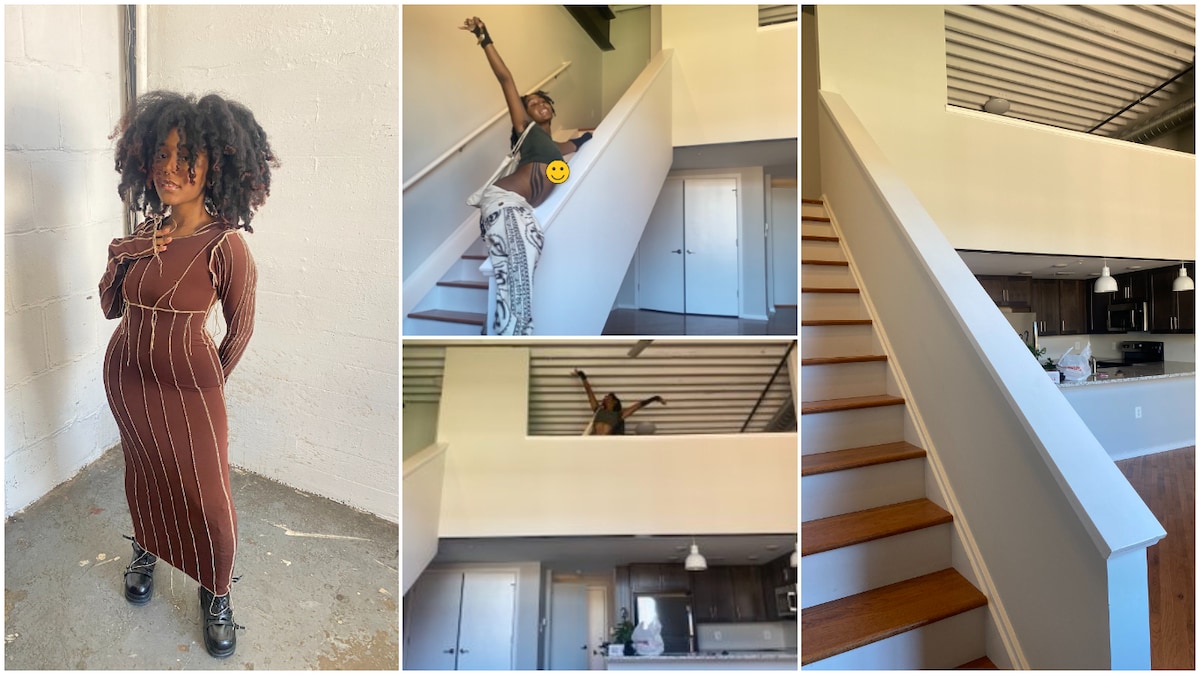 19-year-old lady buys her first house in America, shares photos of new building