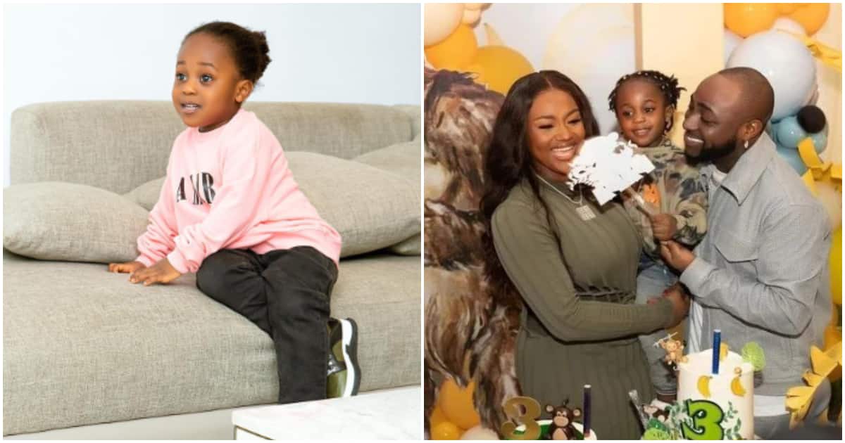Nigerian singer Davido with Chioma and late son Ifeanyi