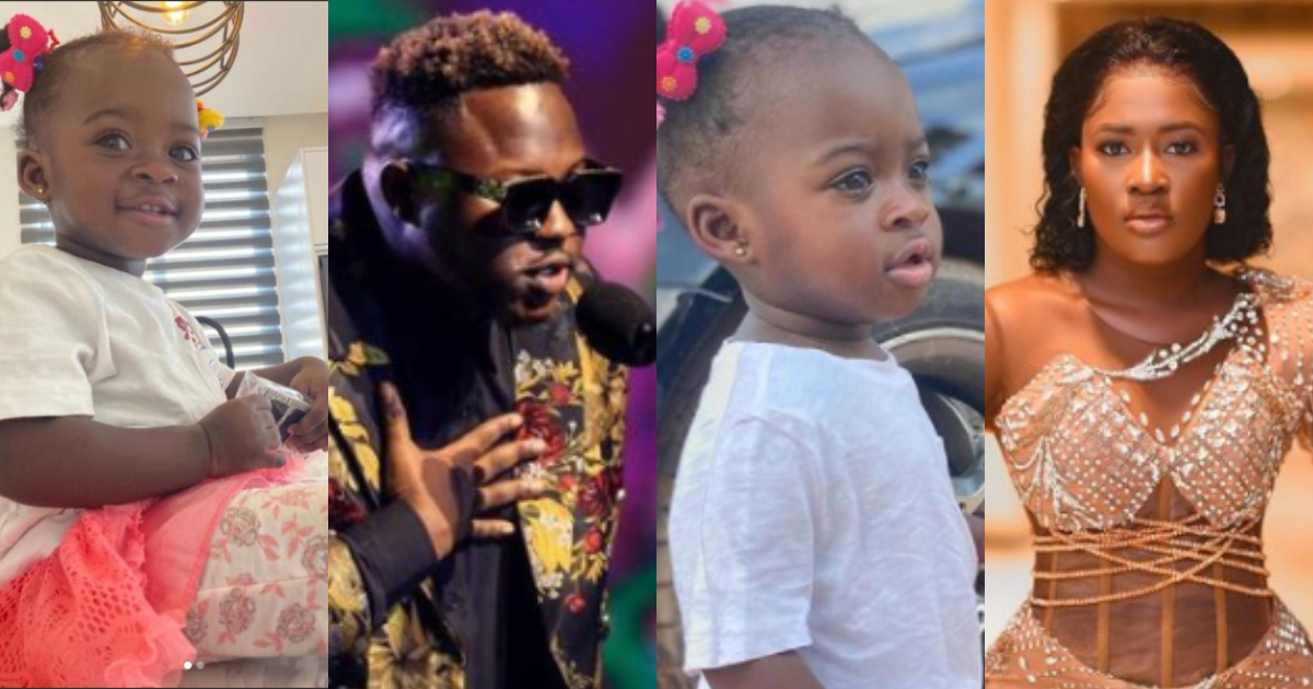 Latest Photo of Medikal’s Daughter Island FrimpongLooking like mom and dad pops up