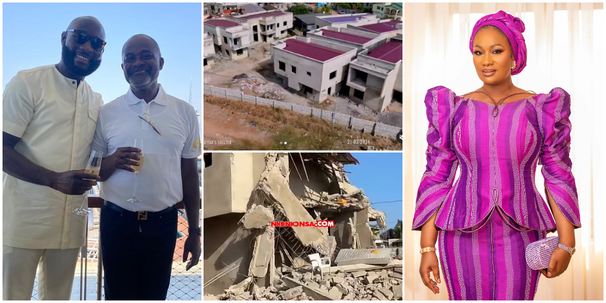 Kennedy Agyapong's brother's 10 buildings allegedly demolished by Samira Bawumia's brother, details drop
