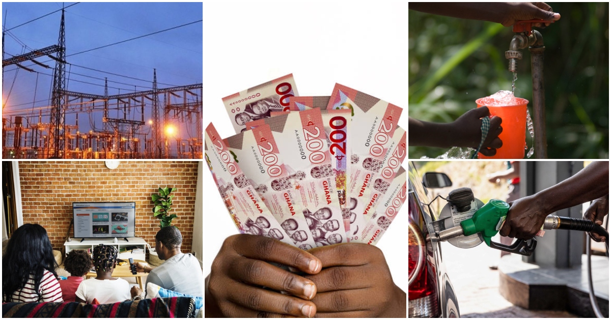 The cost of all utilities in Ghana haS gone up significantly in the first quarter of 2023