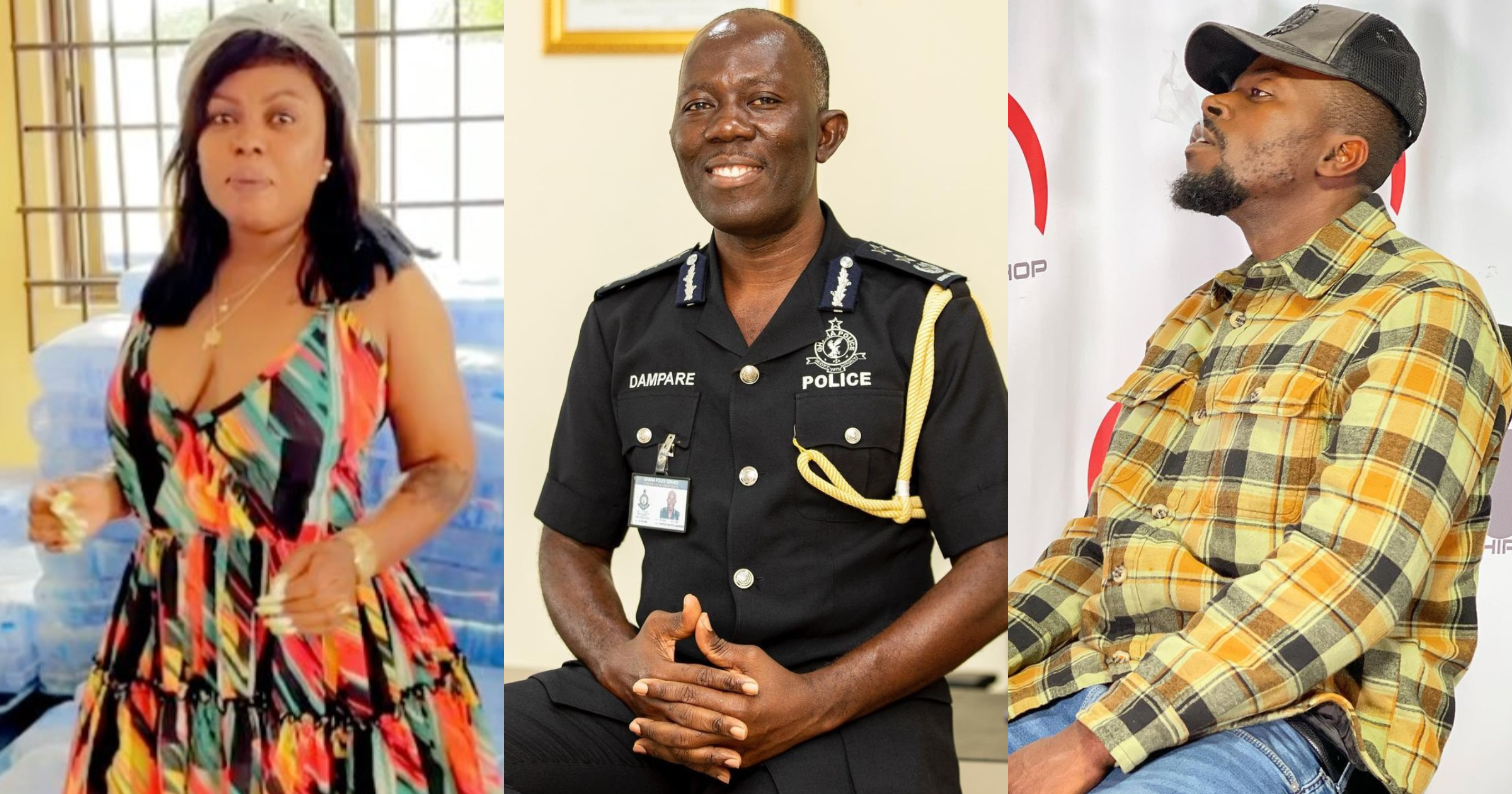Afia Schwar, Ken Agyapong & 3 other 'celebs' who should 'fear' Dampare and change their ways before he gets them