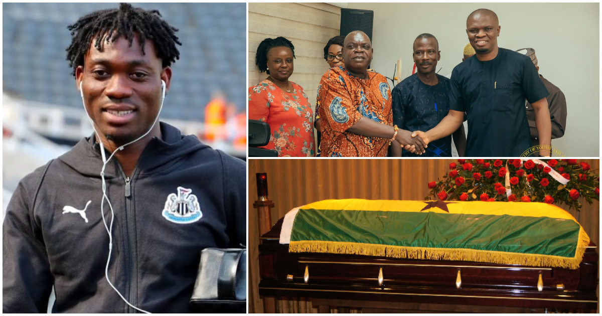 Christian Atsu's family meets with Ghana's Minister of Youth and Sports
