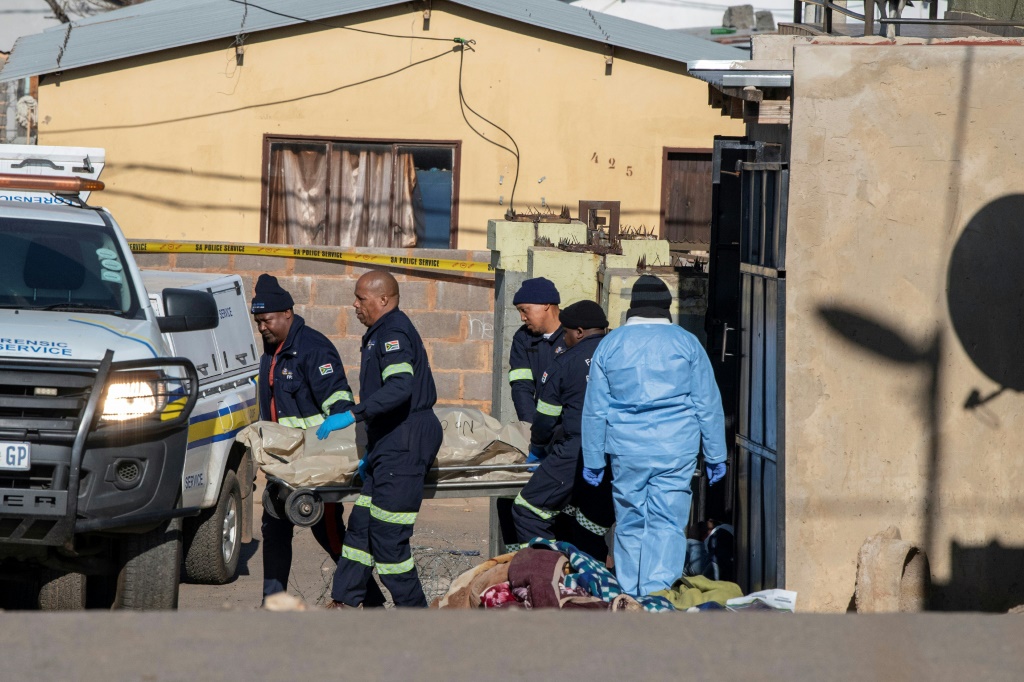 Crime wave: 14 people were killed in a shootout in a Soweto bar in July