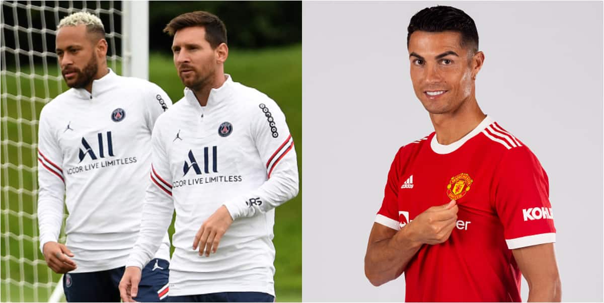 Top 10 highest-paid players in 2021 released as Ronaldo drop to 7th, behind Bale, Mbappe, Suarez