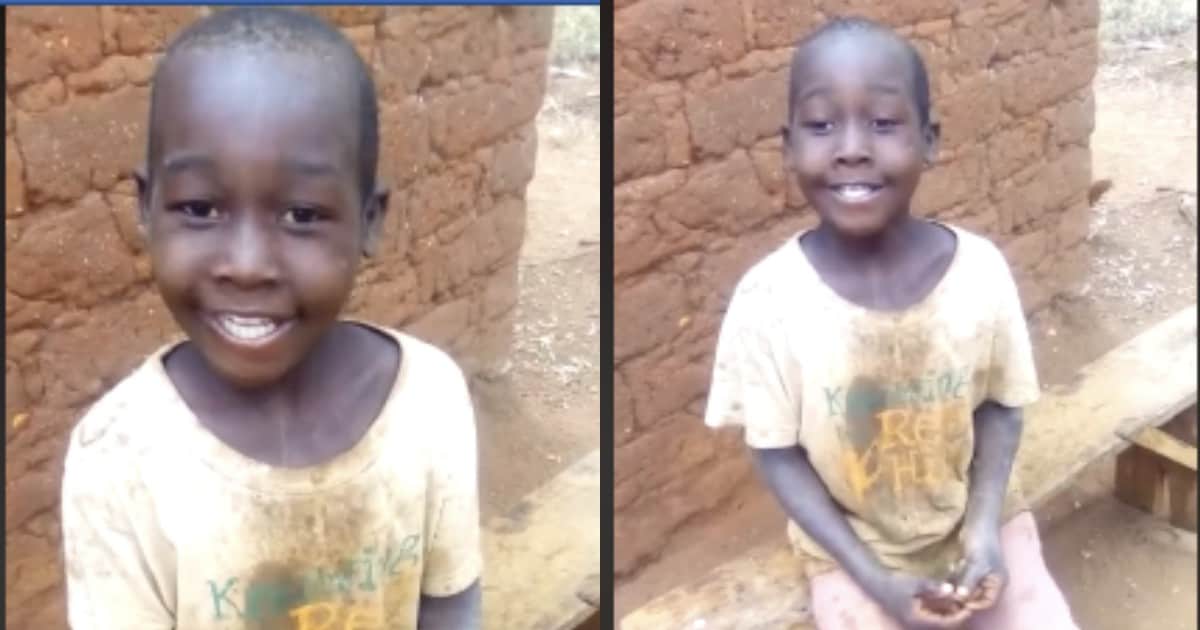 Kenyan boy inspires netizens with his perfect singing: "Tusifane Wafarisayo"
