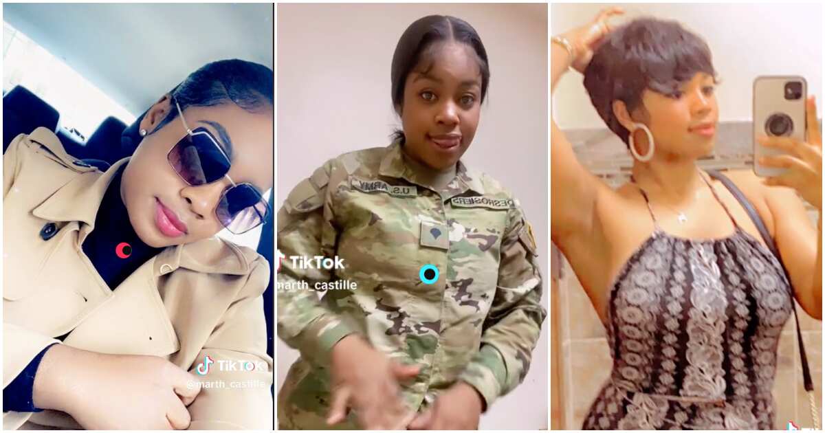 The Woman I Love: Female Soldier Endowed With Beauty Dresses Up