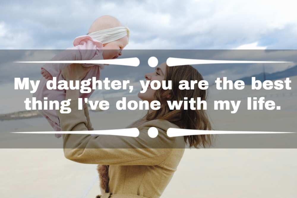 I love you daughter