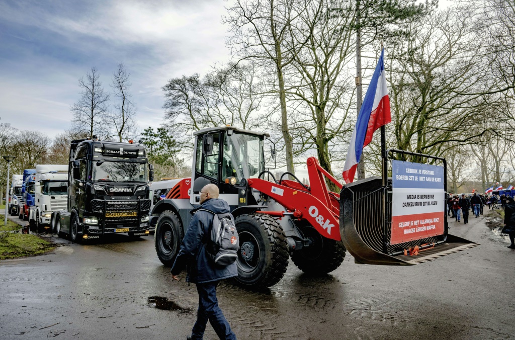 Dutch farmers have held a series of protests against government climate plans
