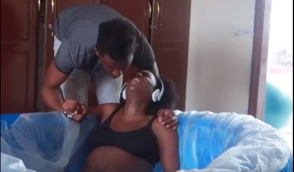 Couple delivers baby at home and share amazing video online