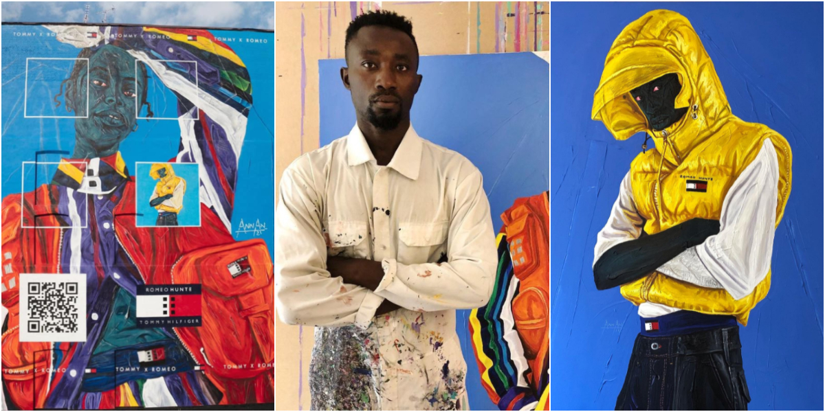 Annan Affotey: Ghanaian muralist lands major deal with Tommy Hilfiger for a new mural project