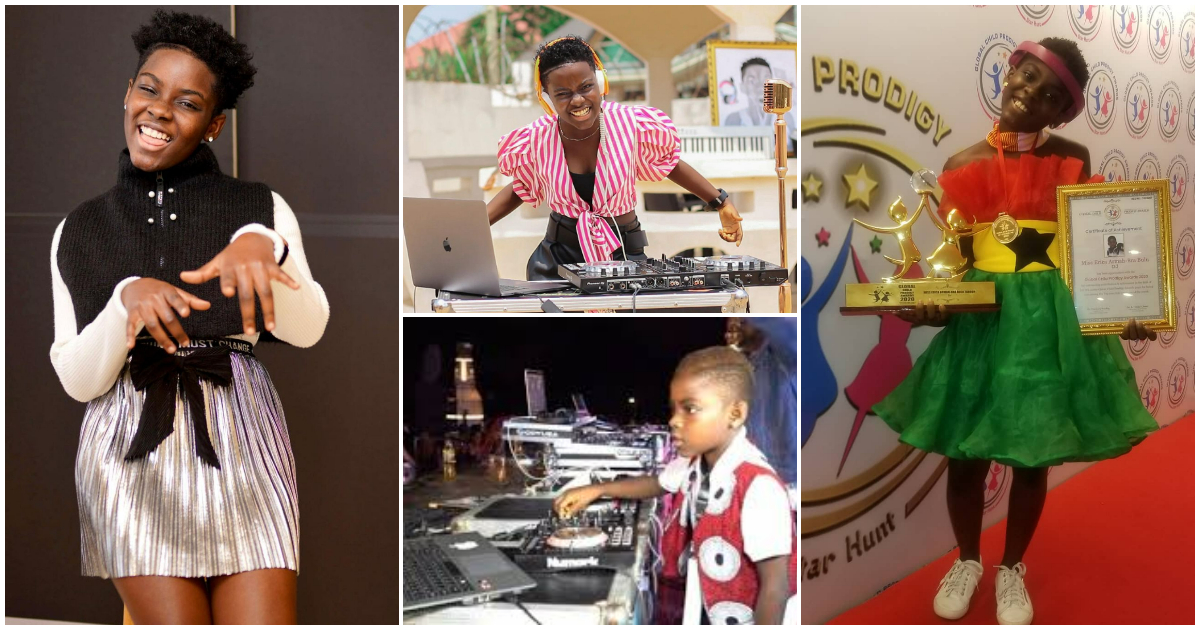 DJ Switch: 11 incredible achievements the youngest Ghanaian DJ has achieved in her career since she was 9 years old