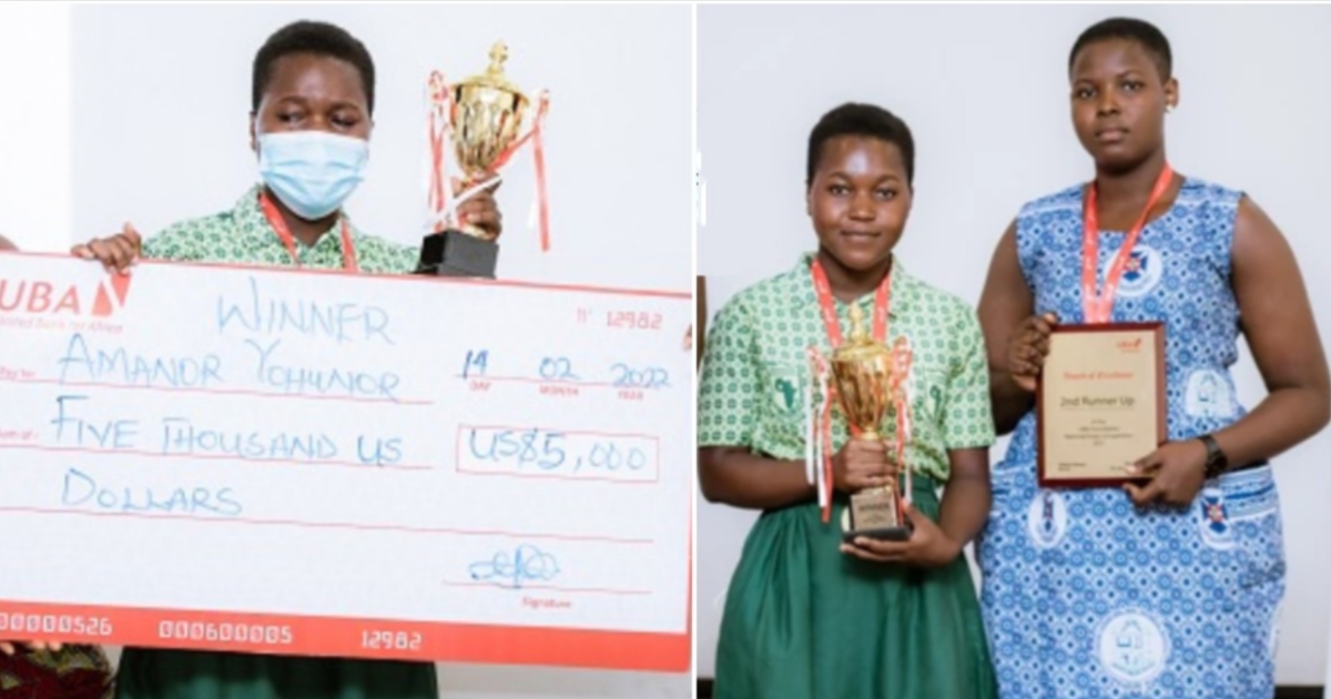 2021 National Essay Competition: Brilliant GH student Amanor Yohunor wins contest; gets over GHc32k