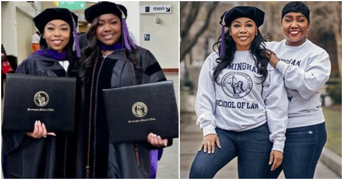 52-year-old mom and her daughter graduate from same law school together, she speaks: “I crossed the finish line”