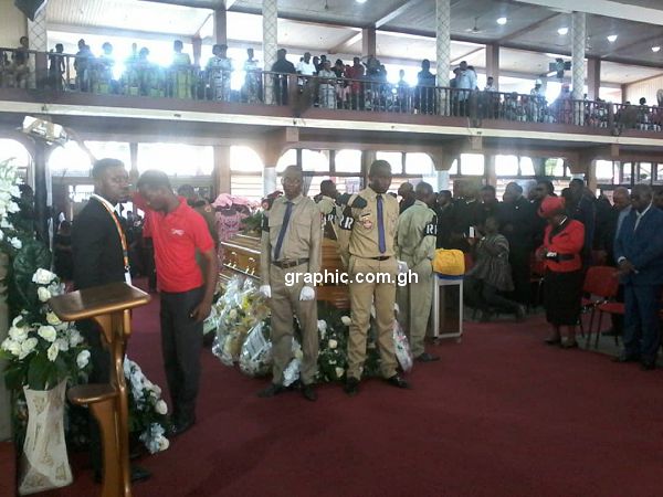 Funeral service of AG pastor