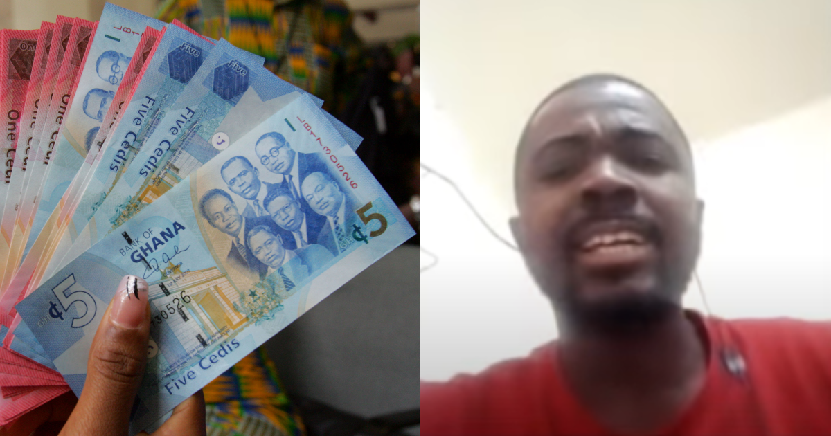 Ghanaian man advises people who save Ghv50 a day not to travel