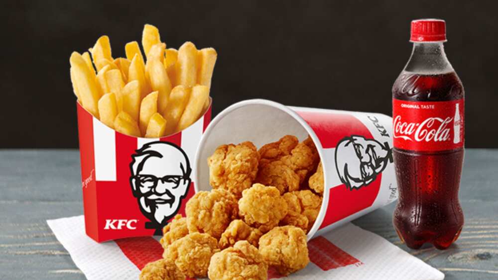 KFC Ghana menus