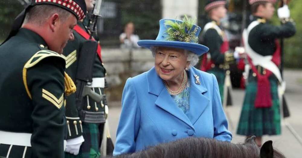 Queen Elizabeth Maskless at Event After Getting 2nd Dose of Vaccine